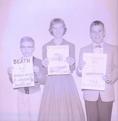 Negative: WCTV Poster Winners, November 1960;Women's Christian Temperance Union Poster Winners (1960-11);Women's Christian Temperance Union Poster Winners (1960-11)