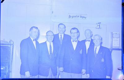 Legion Executive Committee (c.1961);Legion Executive Committee (c.1961);Negative: Legion Executive, 1961