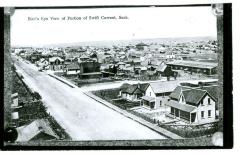 Photograph: Bird's Eye View of Swift Current, c. 1920s;Swift Current Birds-Eye View (c.1910);Swift Current Birds-Eye View (c.1910)