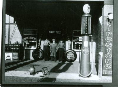 Harry’s Service Station (c.1937);Harry’s Service Station (c.1937);Photograph: Harry's Service Station