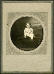 Photographic Print, likely Bernice Rosemary Thompson as a child