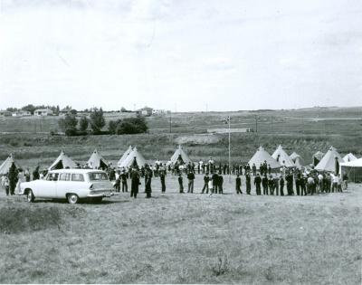 Boy Scout Camp, Swift Current (c.1960)