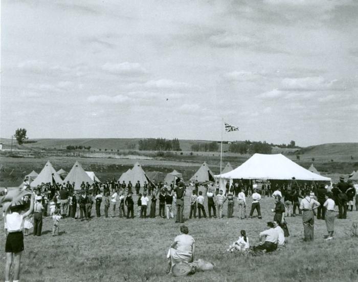 Boy Scout Camp, Swift Current (c.1960)