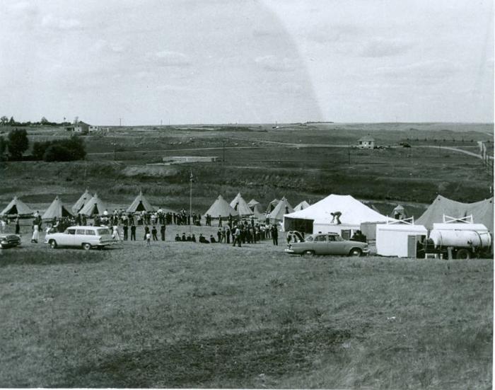 Boy Scout Camp, Swift Current (c.1960)