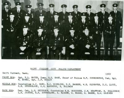 Swift Current City Police Department (1969)