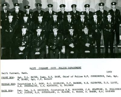 Swift Current City Police Department (1969)