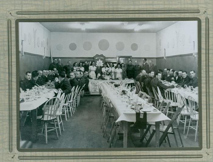 8th Canadian Reconnaissance Regiment, Homecoming Banquet (1945-12)