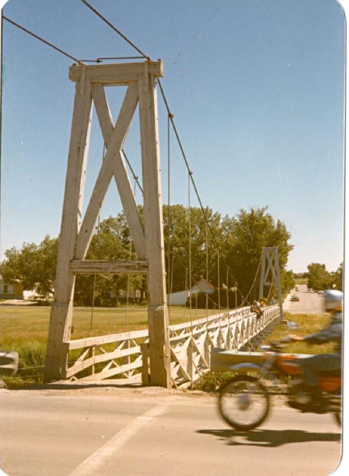 Swinging Bridge, Swift Current (c.1970s)