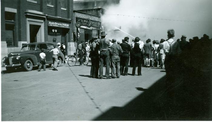 Castle Café Fire, Swift Current (1941-06-26)