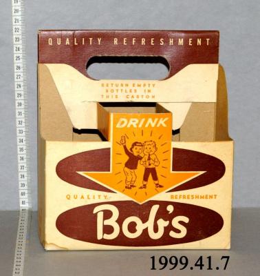 Bob's Pop Bottle Carton;Bob's Pop Bottle Carton