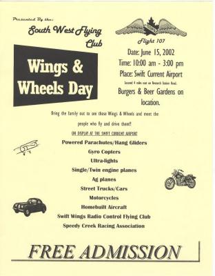 Wings and Wheels Day Flyer (2002-06-15);Wings and Wheels Day Flyer (2002-06-15)