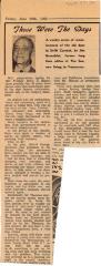 "Those Were The Days" Article Jun. 20/69
 Those Were The Days;Swift Current Sun - Those Were The Days Clipping (1969-06-20);Swift Current Sun - Those Were The Days Clipping (1969-06-20);Swift Current Sun - Those Were The Days Clipping (1969-06-20);Swift Current Sun Clipping (1969-06-20)