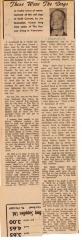 "Those Were The Days" Article Jan. 9/70 Those Were The Days;Swift Current Sun - Those Were The Days Clipping (1970-01-09);Swift Current Sun - Those Were The Days Clipping (1970-01-09);Swift Current Sun - Those Were The Days Clipping (1970-01-09);Swift Current Sun Clipping (1970-01-09)