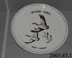 Skyline Hotel Dinner Plate