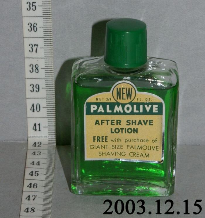 Bottle Of After Shave;Palmolive After Shave Oil;Palmolive After Shave Oil