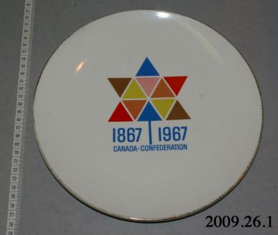 Centennial Plate;Centennial Plate (1867-1967);Centennial Plate (1867-1967)