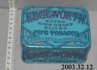 Edgeworth Tobacco Container.;Edgeworth Tobacco Container.;Edgeworth Tobacco Tin