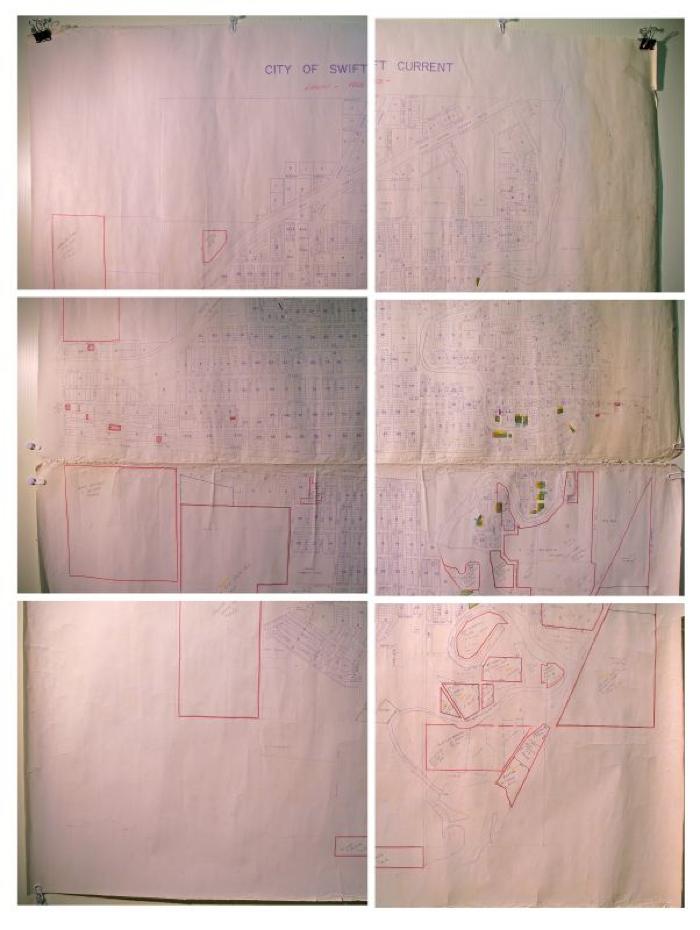 City of Swift Current Leases Map (1968-06);City of Swift Current Leases Map (1968-06)