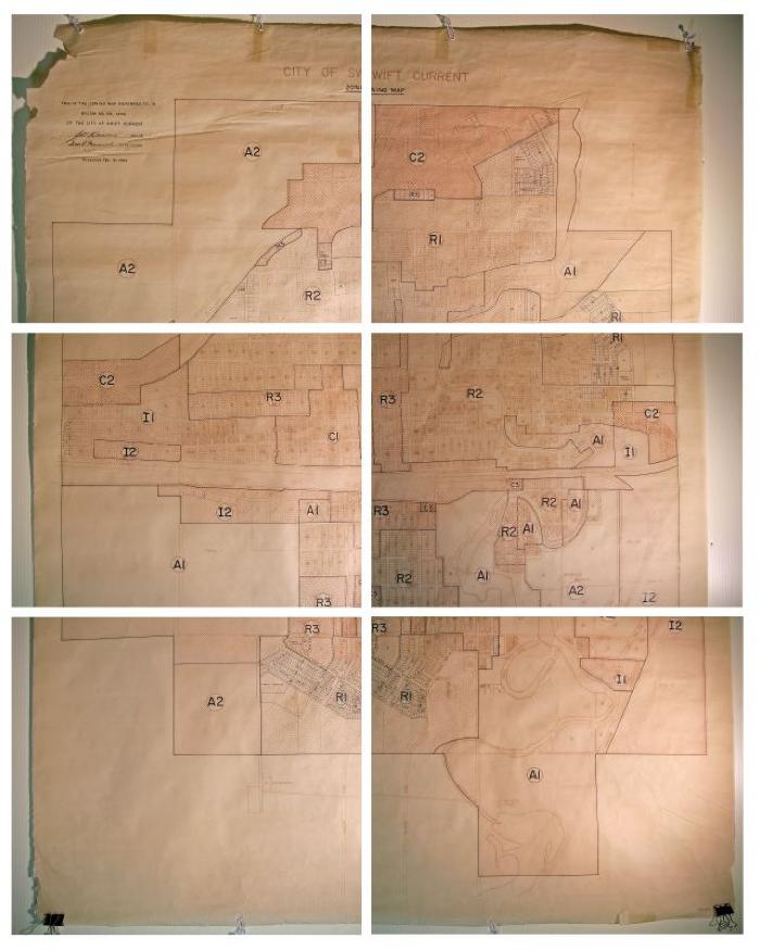 Zoning Map of City of Swift Current (1964-02-19);Zoning Map of City of Swift Current (1964-02-19)