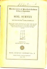 Agricultural Maps Soil Survey Of Southwestern Saskatchewan;Soil Survey of Southwestern Saskatchewan;Soil Survey of Southwestern Saskatchewan;Soil Survey of Southwestern Saskatchewan