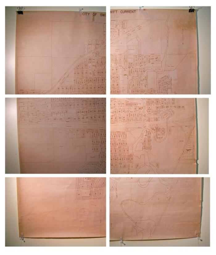 Power Plant Site Map in the City of Swift Current;Power Plant Site Map in the City of Swift Current