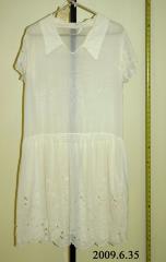 Flapper Dress (c.1920s);Flapper Dress (c.1920s);White Cotton Dress