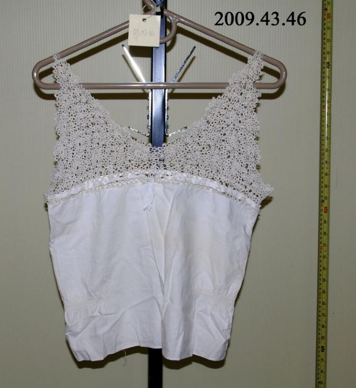 Camisole;Camisole;White Cotton Camisole