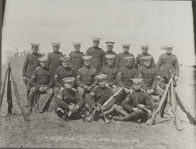 Non-Commissioned Officers of D Squadron, 27th Light Horse (1913)