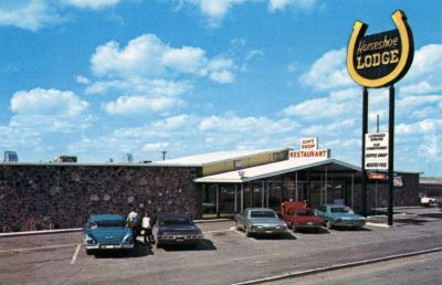 Horseshoe Lodge Motel Business Card (c.1975);Horseshoe Lodge Motel Business Card (c.1975)