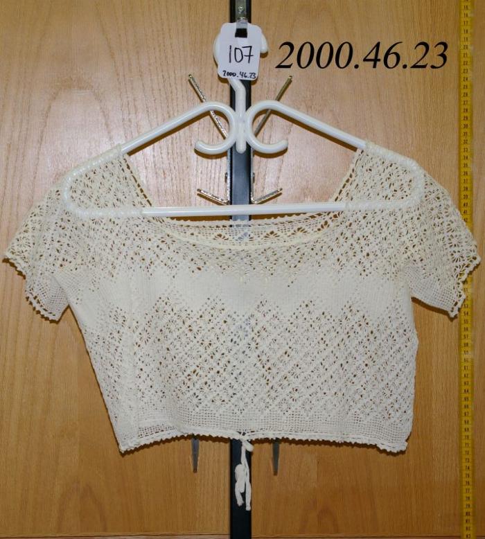 Camisole;Camisole;White Crocheted Camisole