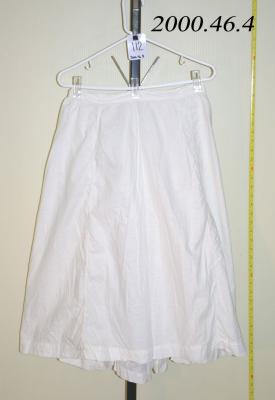 White Cotton Petticoat;White Cotton Slip;White Cotton Slip