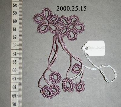 Crocheted Appliqué;Purple Crocheted Item;Purple Crocheted Item