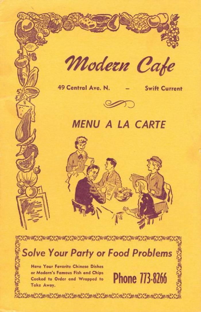 Modern Café Menu;Modern Café Menu