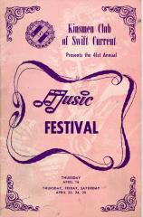 41st Music Festival Program (1970-04-16);41st Music Festival Program (1970-04-16)