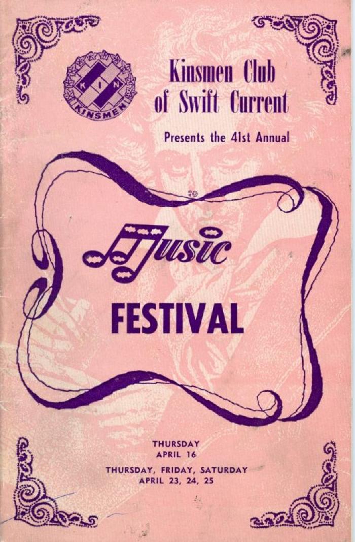 41st Music Festival Program (1970-04-16);41st Music Festival Program (1970-04-16)