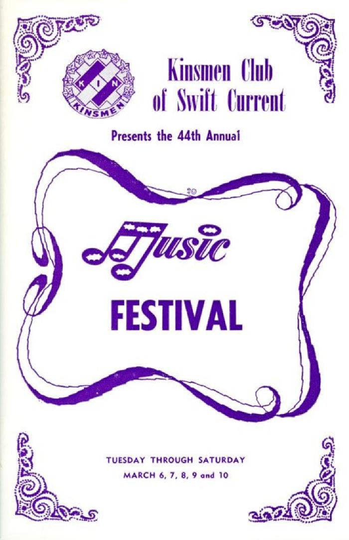 44th Music Festival Program (1973-03-06);44th Music Festival Program (1973-03-06)