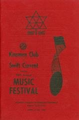 38th Music Festival Program (1967-03-17);38th Music Festival Program (1967-03-17)