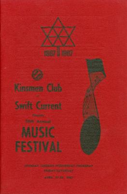 38th Music Festival Program (1967-03-17);38th Music Festival Program (1967-03-17)