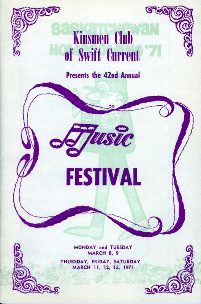 42nd Music Festival Program (1971-03-08);42nd Music Festival Program (1971-03-08)