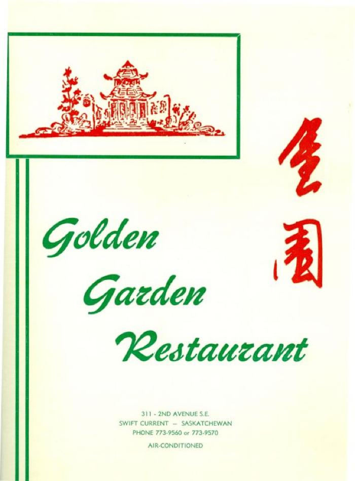 Golden Garden Menu