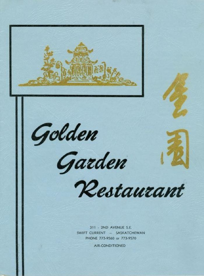 Golden Garden Menu;Golden Garden Menu