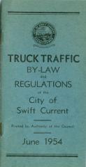 Truck Traffic Bylaw Booklet (1954-06);Truck Traffic Bylaw Booklet (1954-06)