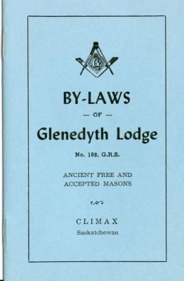 Masons By-Laws, Climax, Saskatchewan (1945);Masons By-Laws, Climax, Saskatchewan (1945)