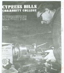 Cypress Hills Community College Newsletter (1977-03);Cypress Hills Community College Newsletter (1977-03)