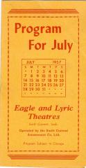 Eagle And Lyric Theatres Upcoming Films (1957-07);Eagle And Lyric Theatres Upcoming Films (1957-07)