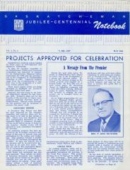 Saskatchewan Jubilee Centennial Notebook Newsletter (1964-05)