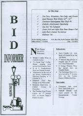 Business Improvement District Informer Newsletter (1996);Business Improvement District Informer Newsletter (1996)