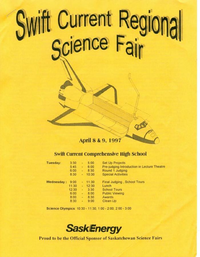 Swift Current Comprehensive High School Science Fair Program (1997-04-08)