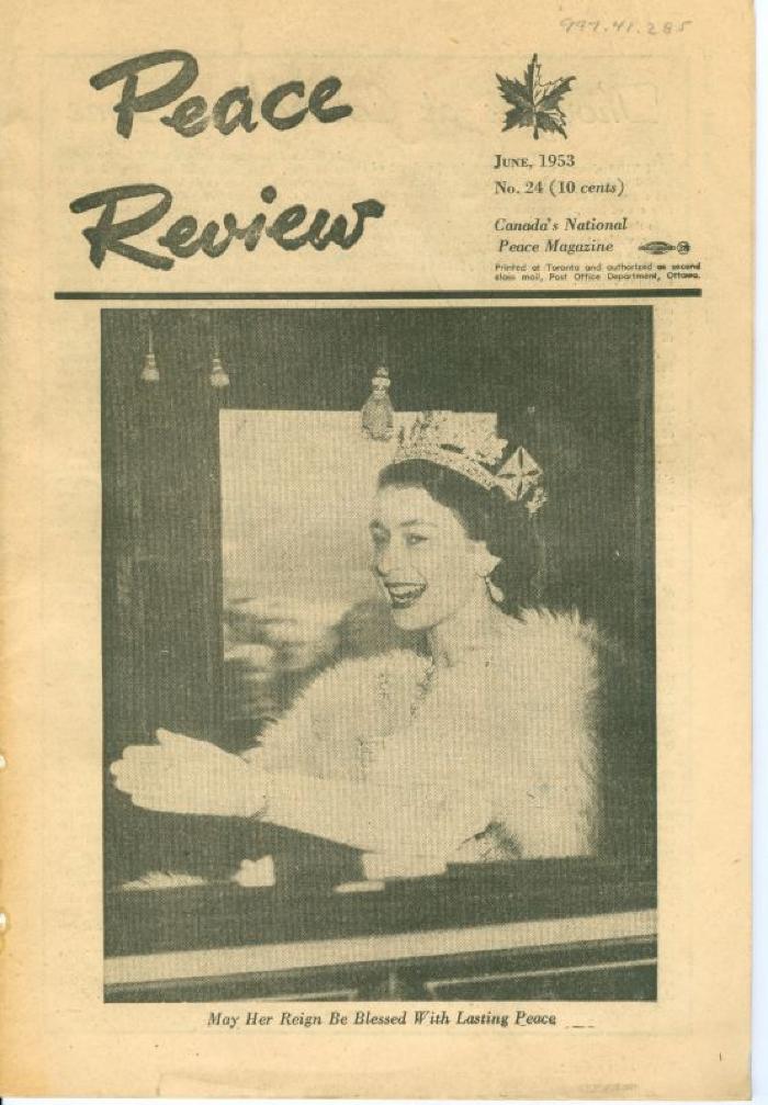 Peace Review Magazine (1953-06)