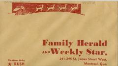 Family Herald & Weekly Star Subscription Envelope (c.1930s)